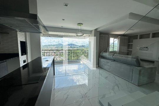 Sala de apartamento para alugar com 3 quartos, 128m² em Melville Empresarial Ii, Barueri