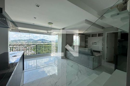 Sala de apartamento para alugar com 3 quartos, 128m² em Melville Empresarial Ii, Barueri