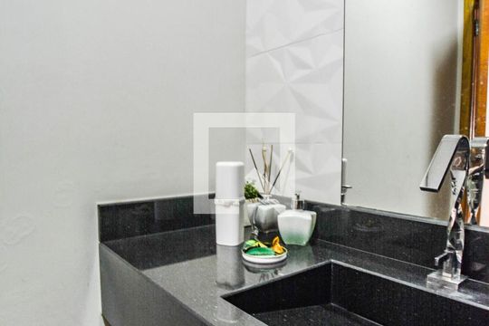 Lavabo de casa à venda com 3 quartos, 165m² em Campestre, Santo André