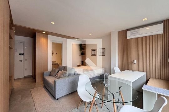 Studio de kitnet/studio para alugar com 1 quarto, 29m² em Itaim Bibi, São Paulo