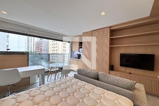 Studio de kitnet/studio para alugar com 1 quarto, 29m² em Itaim Bibi, São Paulo