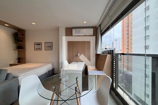 Studio de kitnet/studio para alugar com 1 quarto, 29m² em Itaim Bibi, São Paulo