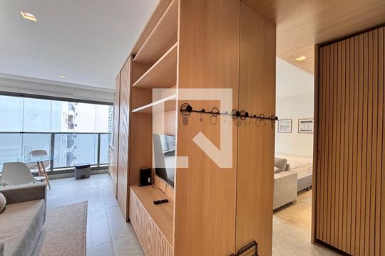 Studio de kitnet/studio para alugar com 1 quarto, 29m² em Itaim Bibi, São Paulo