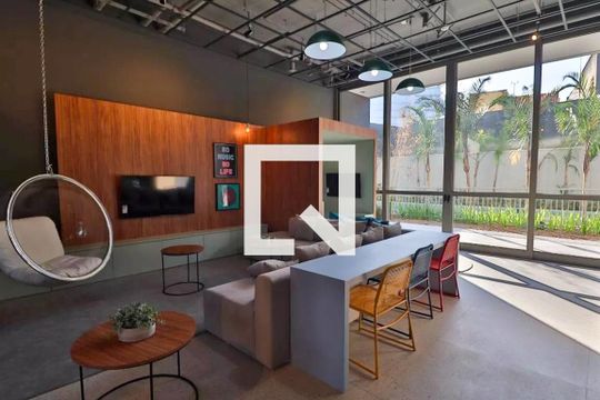 Área Comum - Mega Lounge de kitnet/studio para alugar com 1 quarto, 30m² em Pinheiros, São Paulo