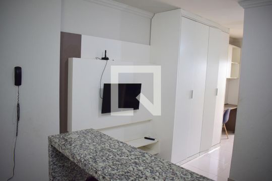 Sala/Cozinha de kitnet/studio para alugar com 1 quarto, 38m² em Nova Ribeirânia, Ribeirão Preto