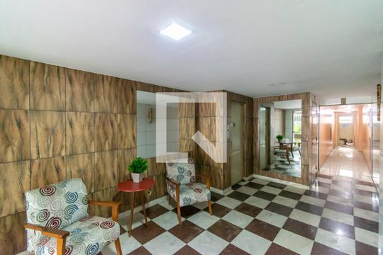 Área comum - Hall da entrada de apartamento à venda com 3 quartos, 102m² em Vila Kosmos, Rio de Janeiro