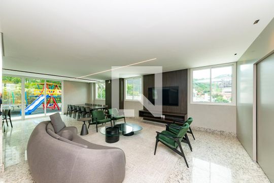 Área comum de apartamento à venda com 4 quartos, 143m² em Santa Lúcia, Belo Horizonte