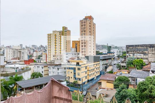 Varanda da Suíte de apartamento à venda com 3 quartos, 116m² em Nova Suíça, Belo Horizonte
