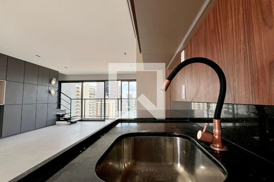 Sala de apartamento para alugar com 2 quartos, 130m² em Cambuí, Campinas