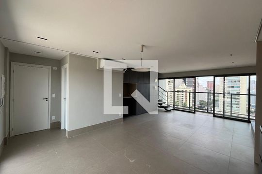 Sala de apartamento para alugar com 2 quartos, 130m² em Cambuí, Campinas