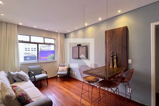sala de apartamento à venda com 3 quartos, 170m² em Silveira, Belo Horizonte