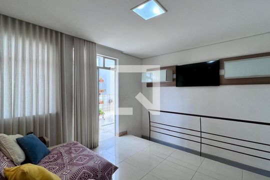 sala  de apartamento à venda com 3 quartos, 170m² em Silveira, Belo Horizonte
