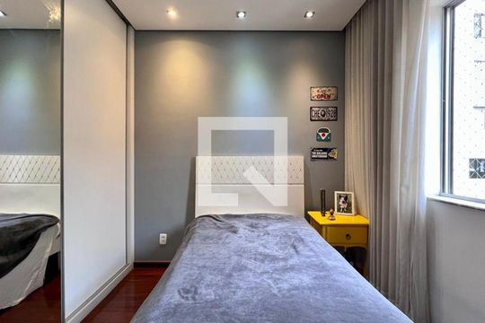 quarto  de apartamento à venda com 3 quartos, 170m² em Silveira, Belo Horizonte