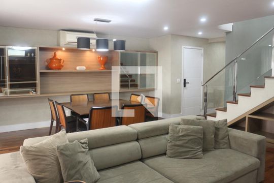 Sala de apartamento para alugar com 4 quartos, 316m² em Barcelona, São Caetano do Sul