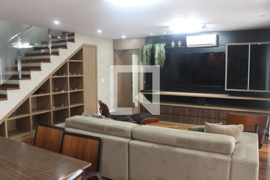 Sala de apartamento para alugar com 4 quartos, 316m² em Barcelona, São Caetano do Sul