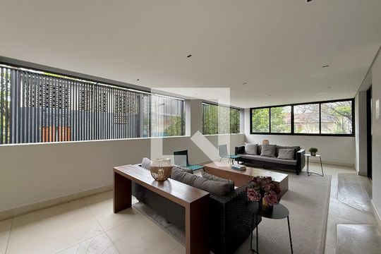 Área comum de apartamento à venda com 1 quarto, 64m² em Vila Cordeiro, São Paulo