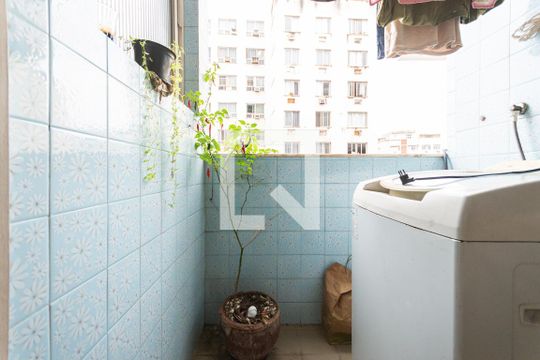 Área de Serviço de apartamento para alugar com 3 quartos, 110m² em Maracanã, Rio de Janeiro