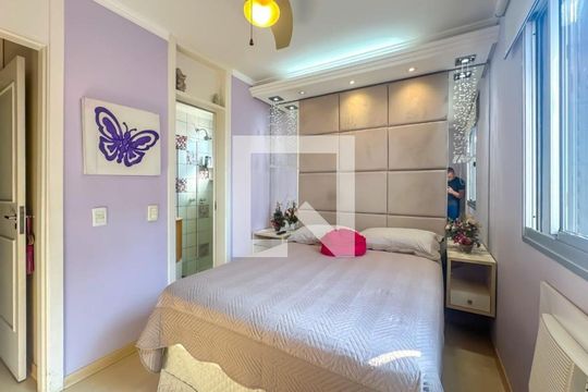 Quarto 1 de apartamento para alugar com 3 quartos, 64m² em Sarandi, Porto Alegre