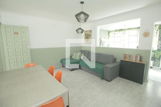 Sala de casa à venda com 3 quartos, 127m² em Vila Camilópolis, Santo André