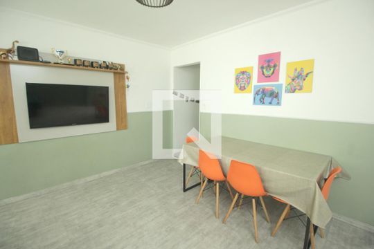 Sala de casa à venda com 3 quartos, 127m² em Vila Camilópolis, Santo André