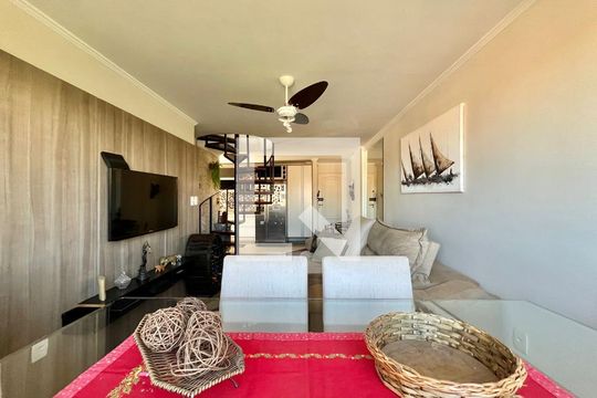 Sala de apartamento à venda com 3 quartos, 142m² em Vila Guararapes, Campinas