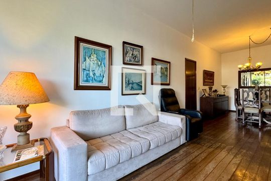 Sala de apartamento à venda com 2 quartos, 113m² em Lagoa, Rio de Janeiro