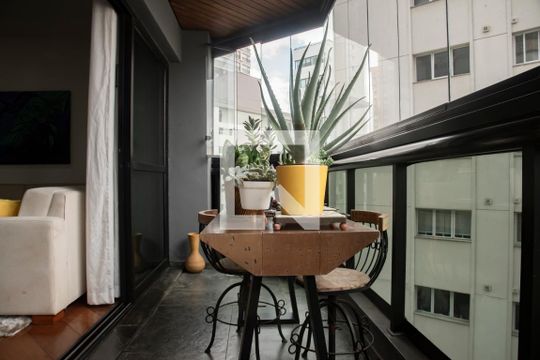 Varanda de apartamento para alugar com 3 quartos, 167m² em Vila Clementino, São Paulo