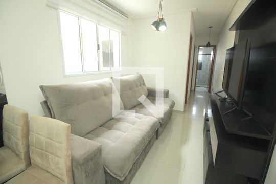 Sala de apartamento à venda com 2 quartos, 104m² em Parque Oratório, Santo André