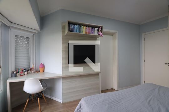 Suíte 1 de casa de condomínio para alugar com 3 quartos, 150m² em Marechal Rondon, Canoas