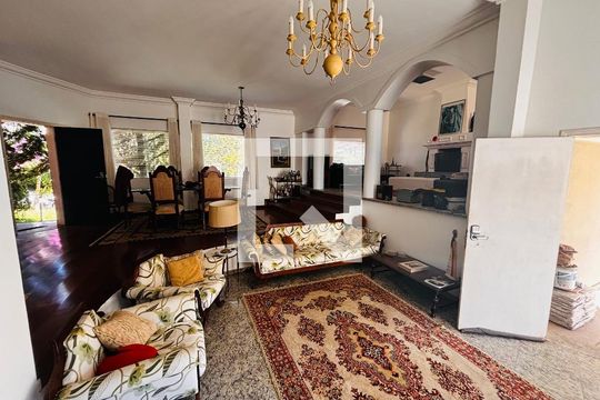 Sala 2 de casa de condomínio para alugar com 4 quartos, 600m² em Aldeia da Serra, Barueri
