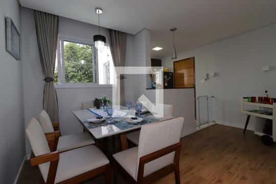 Sala de Jantar de apartamento à venda com 4 quartos, 144m² em Parque das Nações, Santo André