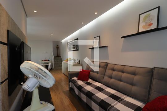 Sala de apartamento à venda com 4 quartos, 144m² em Parque das Nações, Santo André