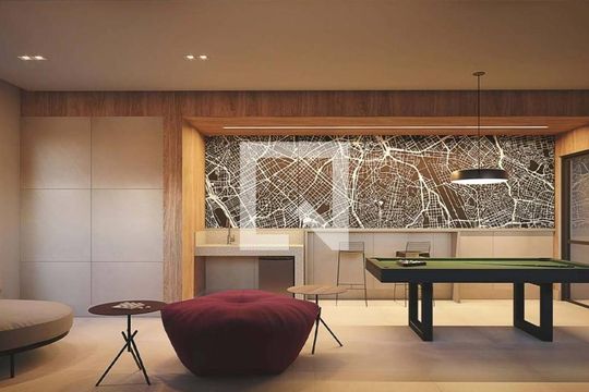 Área externa de apartamento para alugar com 1 quarto, 26m² em Pinheiros, São Paulo