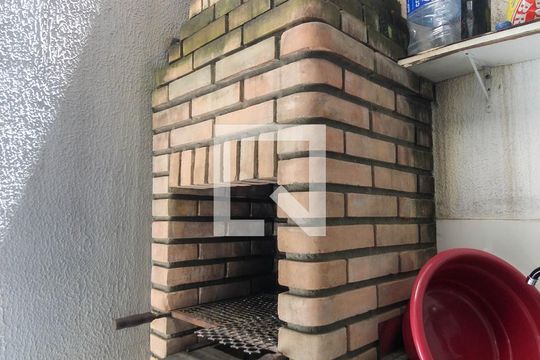 Área de Serviço - Churrasqueira de casa de condomínio à venda com 2 quartos, 62m² em Parada Xv de Novembro, São Paulo