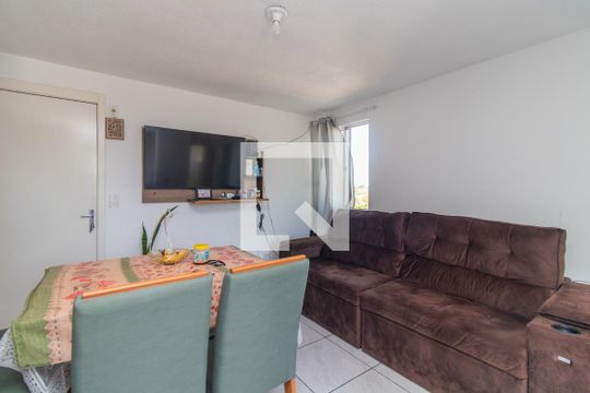 Sala de apartamento à venda com 2 quartos, 55m² em Vila Nova, Porto Alegre