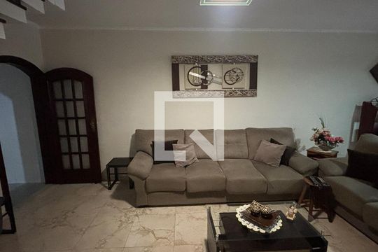 Sala  de casa à venda com 3 quartos, 181m² em Jardim Ana Maria, Santo André