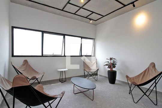 Área comum - Salão de festas de kitnet/studio para alugar com 1 quarto, 24m² em Bela Vista, São Paulo