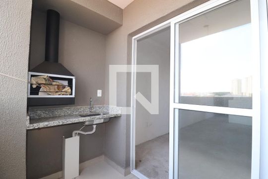 Varanda Gourmet de apartamento para alugar com 2 quartos, 66m² em Vila Curuçá, Santo André