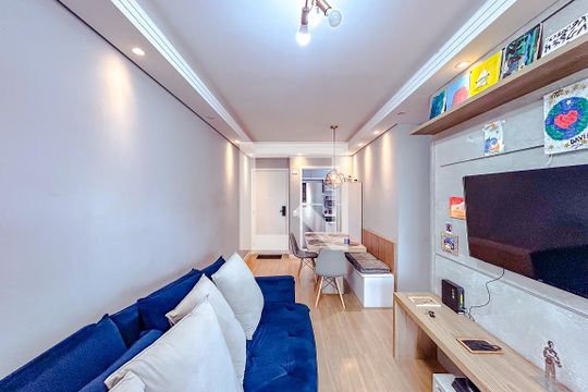 Sala de apartamento à venda com 3 quartos, 72m² em Vila Matilde, São Paulo