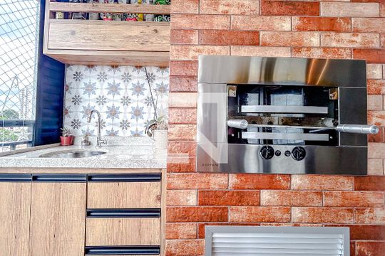 Varanda gourmet de apartamento à venda com 3 quartos, 72m² em Vila Matilde, São Paulo