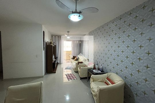 Sala de apartamento para alugar com 3 quartos, 81m² em Vila Valqueire, Rio de Janeiro