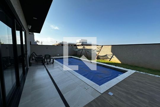 Área externa de casa de condomínio para alugar com 3 quartos, 420m² em Loteamento Residencial Arborais, Campinas