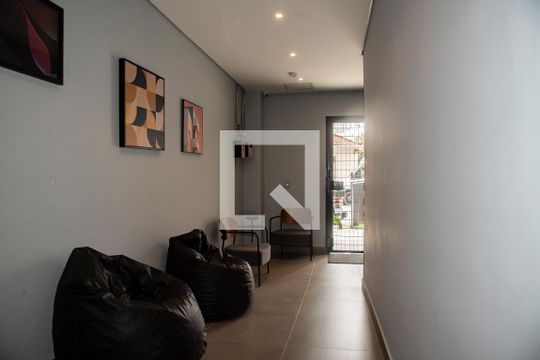 Hall social/Hall de entrada de kitnet/studio à venda com 1 quarto, 30m² em Vila da Saúde, São Paulo
