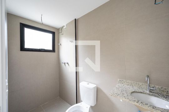 Banheiro Social de kitnet/studio à venda com 1 quarto, 25m² em Vila da Saúde, São Paulo