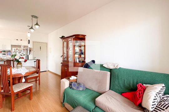 Sala de apartamento para alugar com 2 quartos, 65m² em Baeta Neves, São Bernardo do Campo