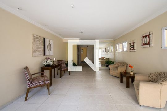 Área comum - Hall de apartamento para alugar com 2 quartos, 65m² em Baeta Neves, São Bernardo do Campo