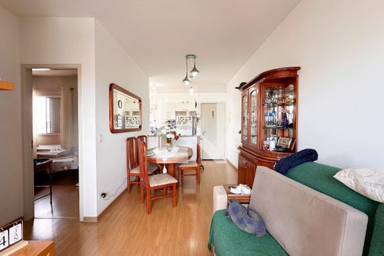 Sala de apartamento para alugar com 2 quartos, 65m² em Baeta Neves, São Bernardo do Campo