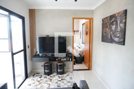 Sala de apartamento à venda com 1 quarto, 80m² em Vila Dom Pedro Ii, São Paulo