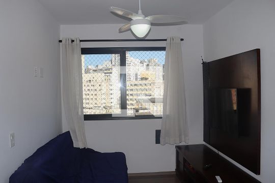 Sala de apartamento à venda com 2 quartos, 33m² em Bela Vista, São Paulo