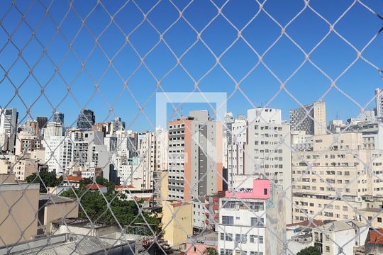 Vista da Sala de apartamento à venda com 2 quartos, 33m² em Bela Vista, São Paulo